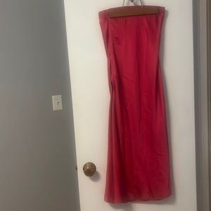 Free People Sweet Talker Half Slip, Hot Pink. XS